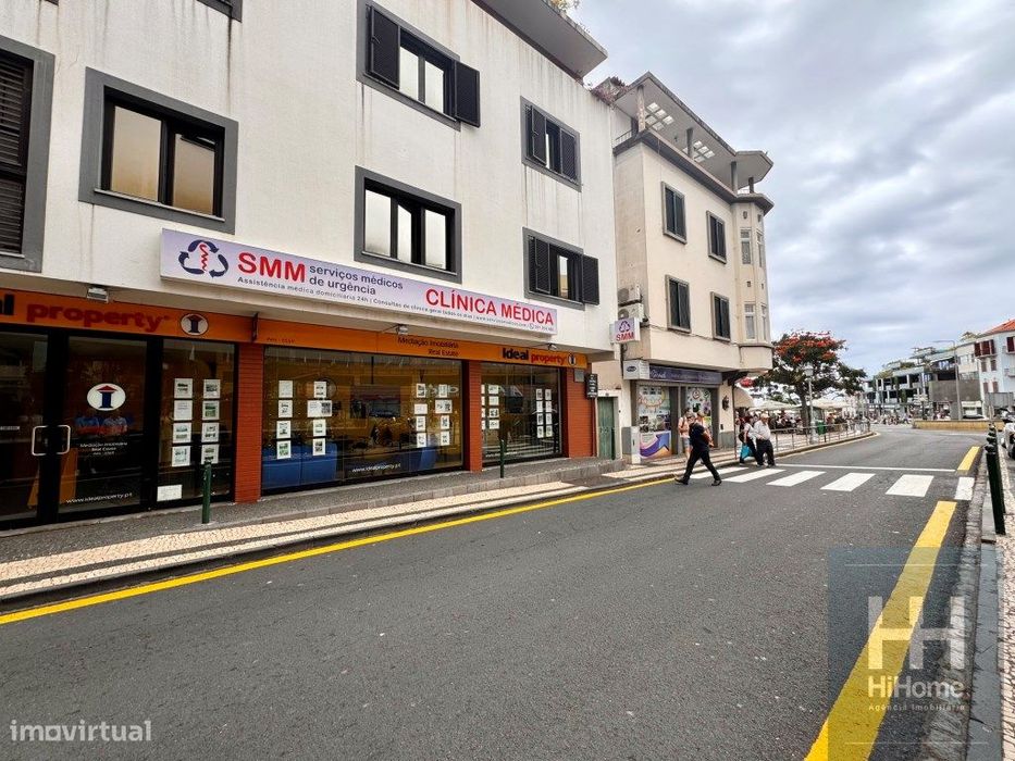 Loja com 2 pisos no centro do Funchal
