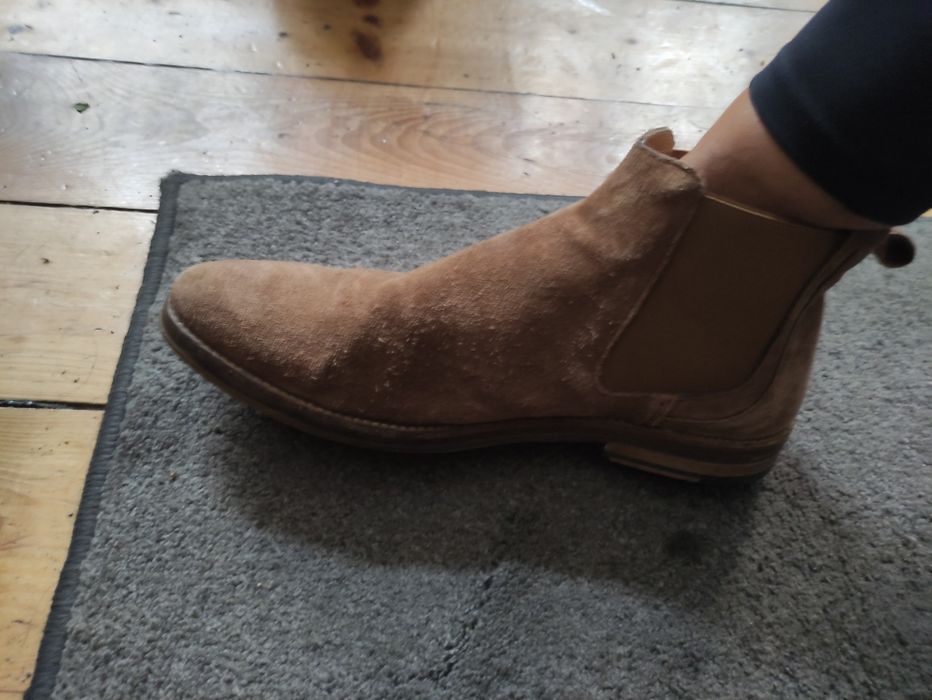 Simon Carter buty męskie, mokasyny skórzane 43.5