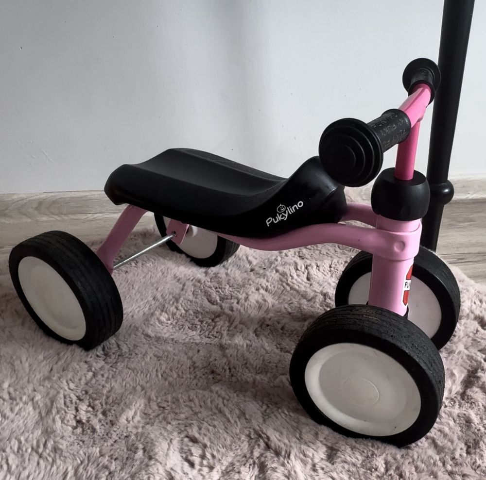 PUKY Pukylino jeździk rowerek różowy retro dla dziewczynki