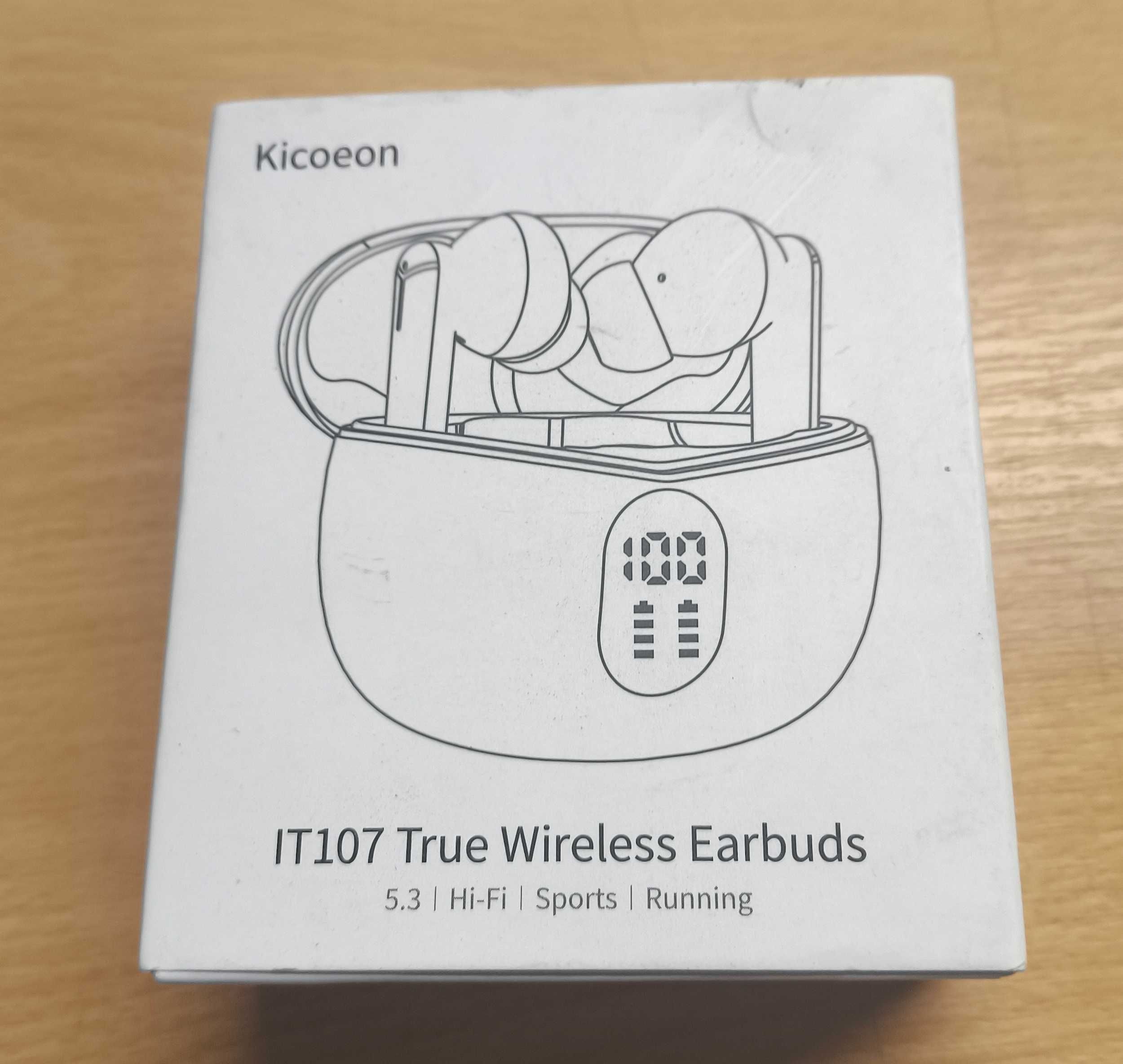 Bezprzewodowe słuchawki douszne Bluetooth 5.3 z 4 mikrofonami HD[2279]