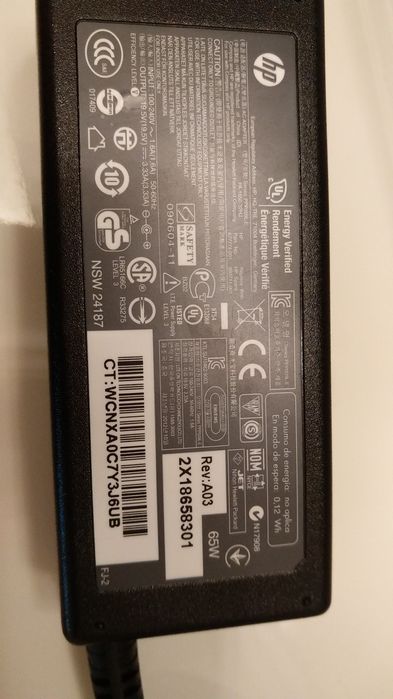 Зарядне блок живлення asus dell hp acer