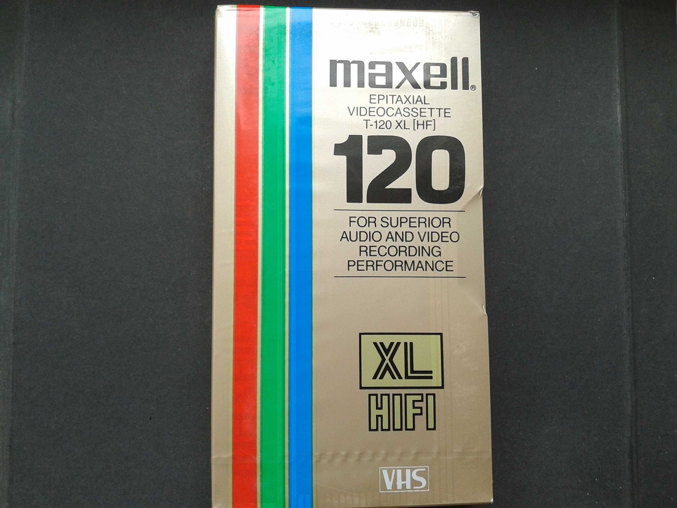Новые видеокассеты VHS, S-VHS Maxell, JVC, FUJI