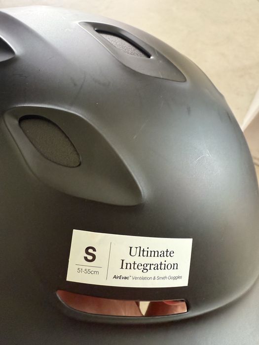 Kask narciarski SMiTH  51-55 po jednym wyjeździe S