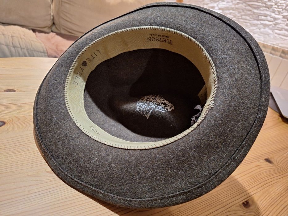 Kapelusz Stetson U.S.A. Large 100% wełna, nowy