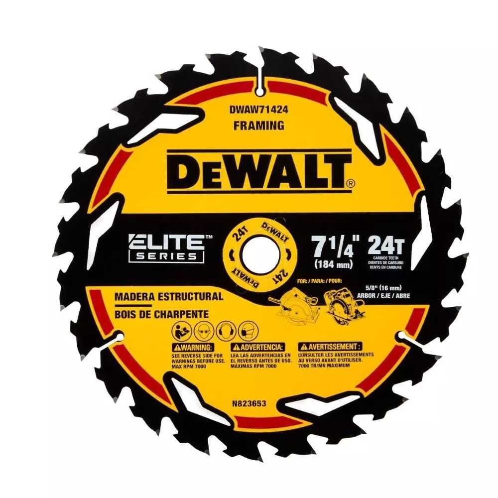 Пильный диск по дереву 184мм Dewalt DWAW71424 для DCS575 DCS578 DCS570