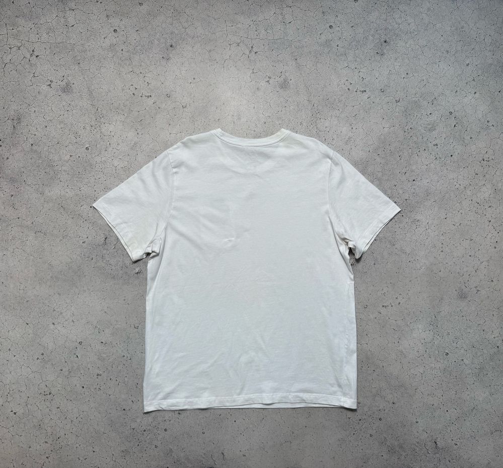 Мужская Футболка Nike Air Swoosh Белая Оригинал Drill L-XL