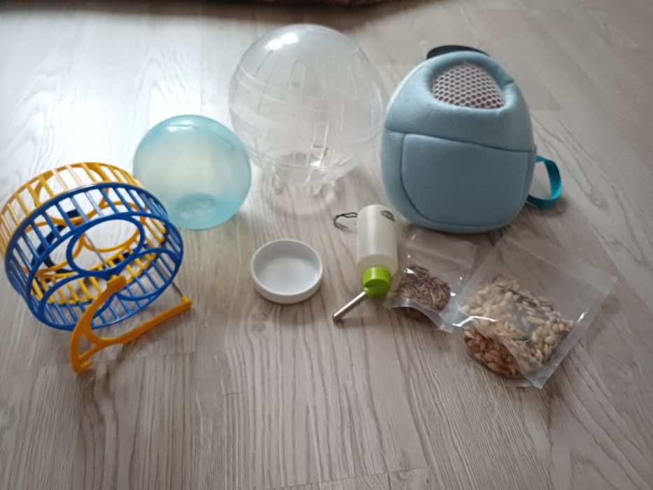 Аксесуари для гризунів, хомяка колесо, поілка