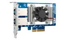 QNAP QXG-10G2T cartão de rede Interno Ethernet 10000 Mbit/s