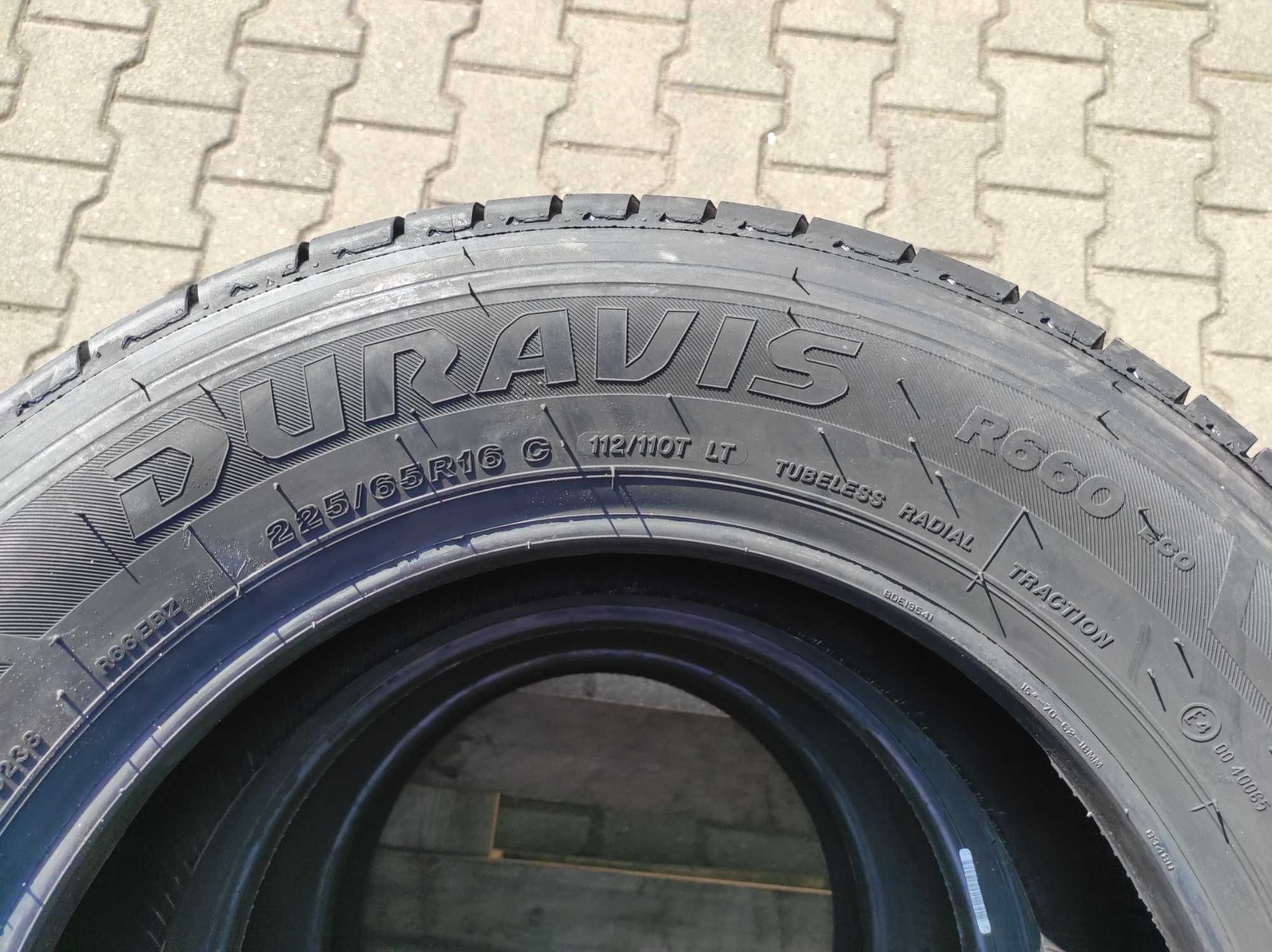 NOWE lato bus 4szt 225/65 R16C Bridgestone Duravis R660Eco 2024WYSYŁKA