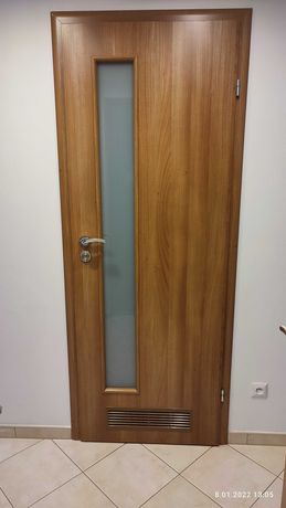 Drzwi wewnętrzne pokój i łazienka