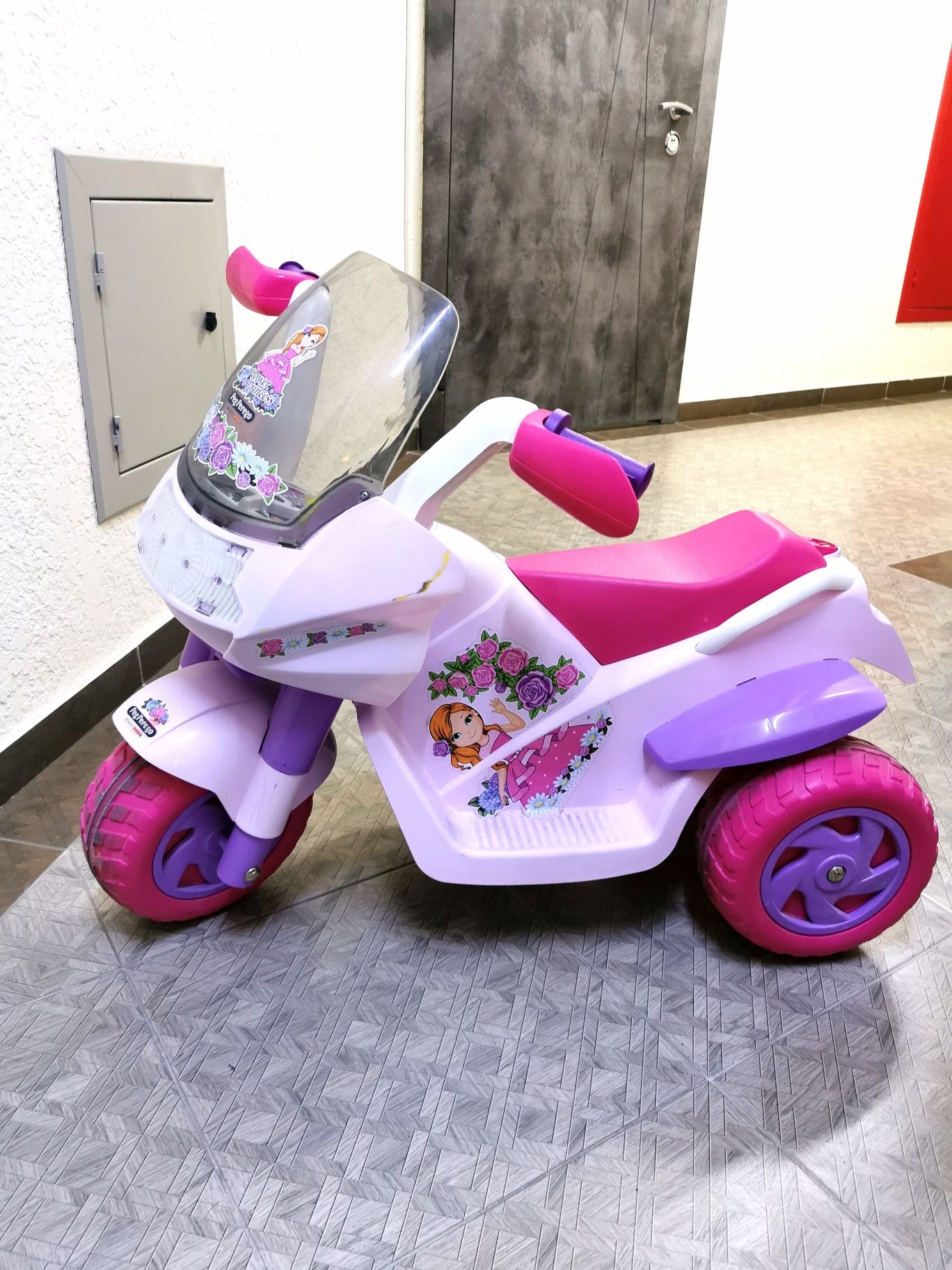 Мотоцикл Peg-perego motor RAIDER PRINCESS