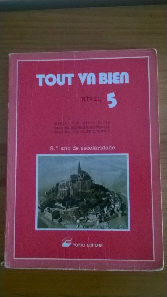 Livro Aprendizagem Francês - Tout Va Bien Nível 5