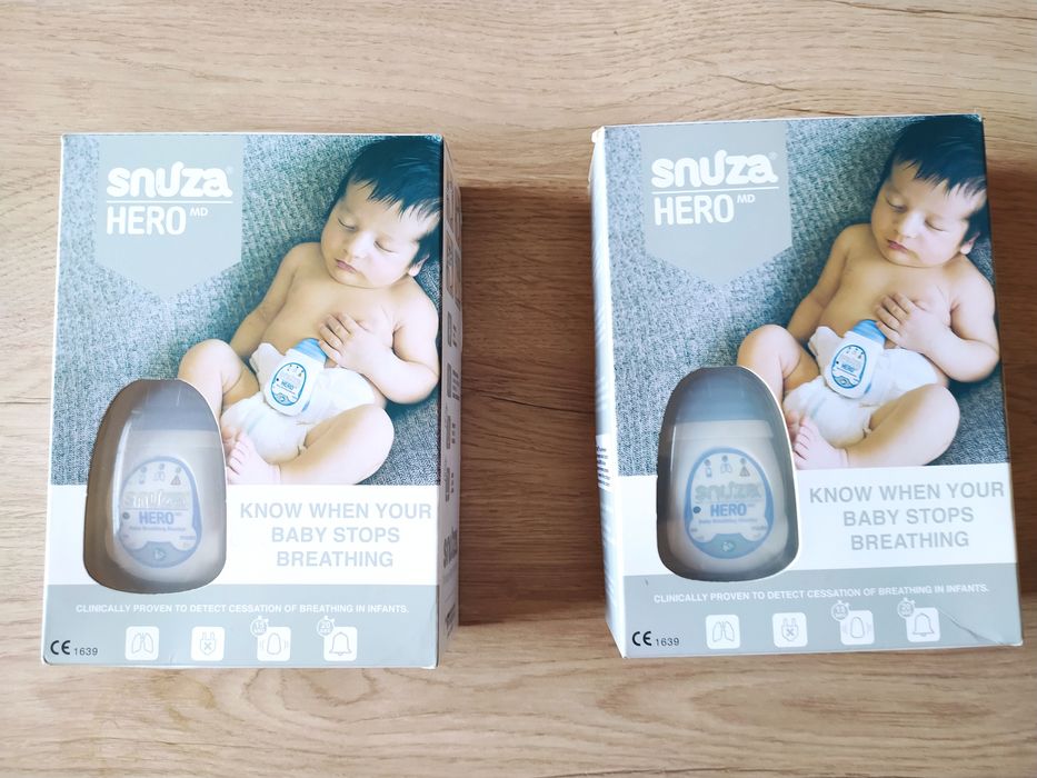 SNUZA Hero monitor oddechu dla niemowląt 2szt