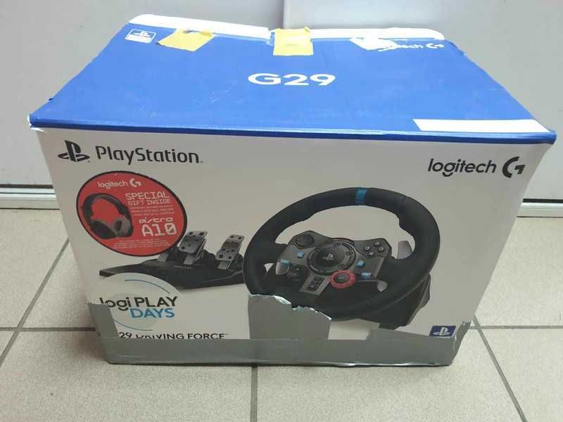 Logitech G29 Kierownica + Pedały + Skrzynia biegów Sony Playstation PC