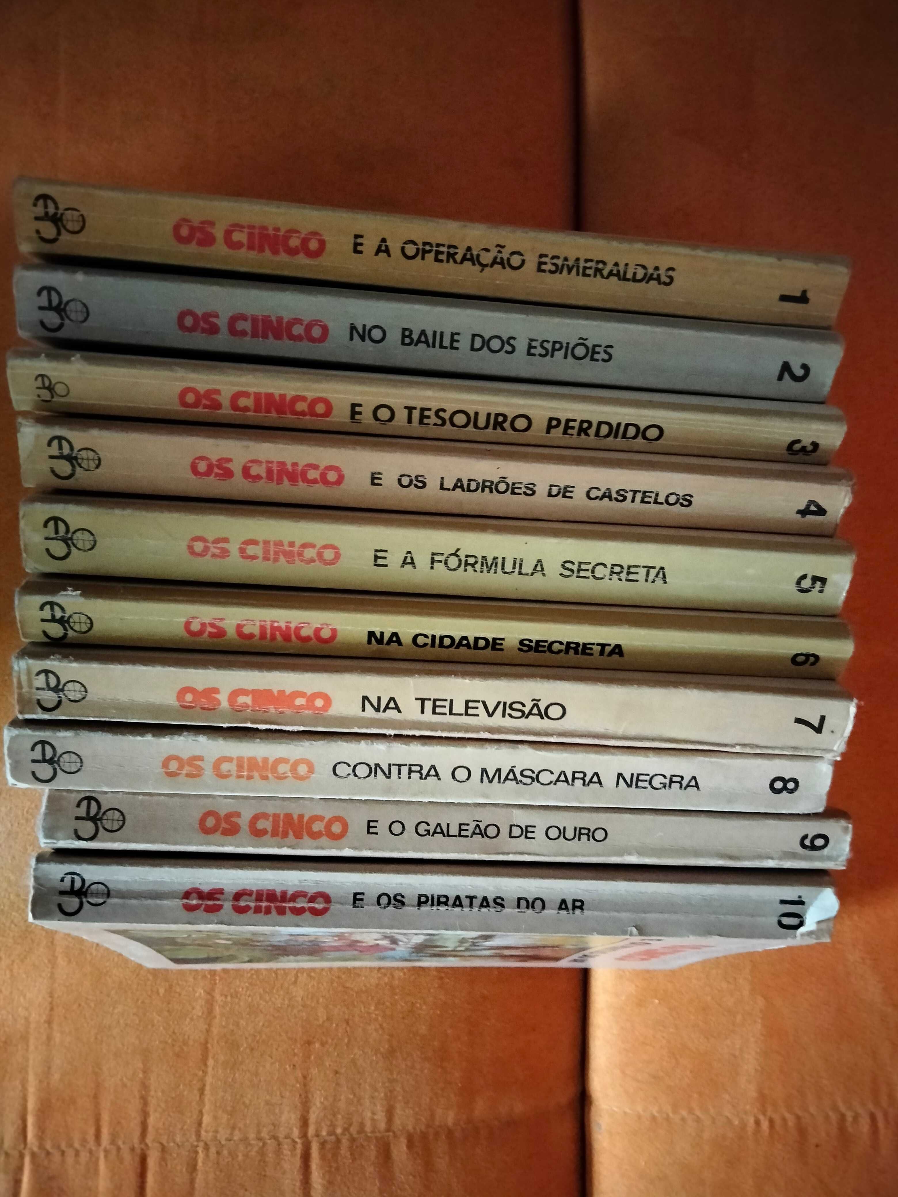 Livros "Os Cinco"