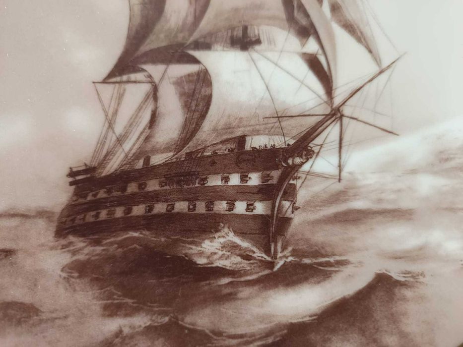 Prato “Navio em Alto Mar” – Rei D. Carlos I (Edição Limitada 1996)
