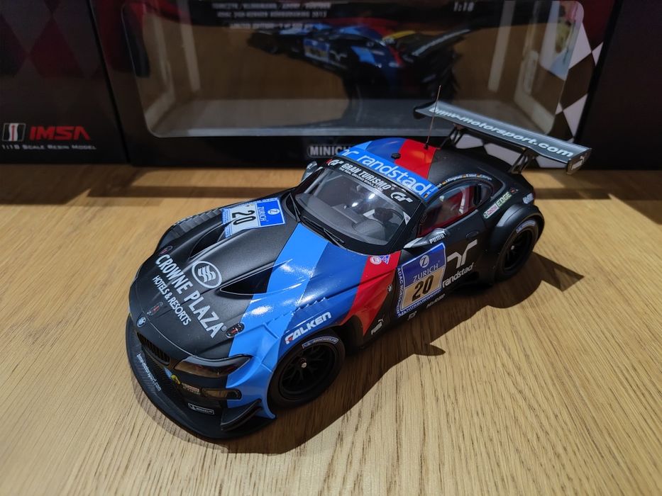 BMW Z4 GT3 – Minichamps 1:18 – Team Schubert (24h Nürburgring)