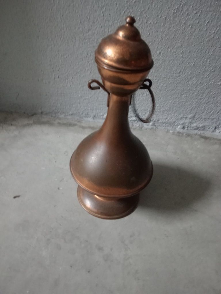 Peça decorativa em cobre