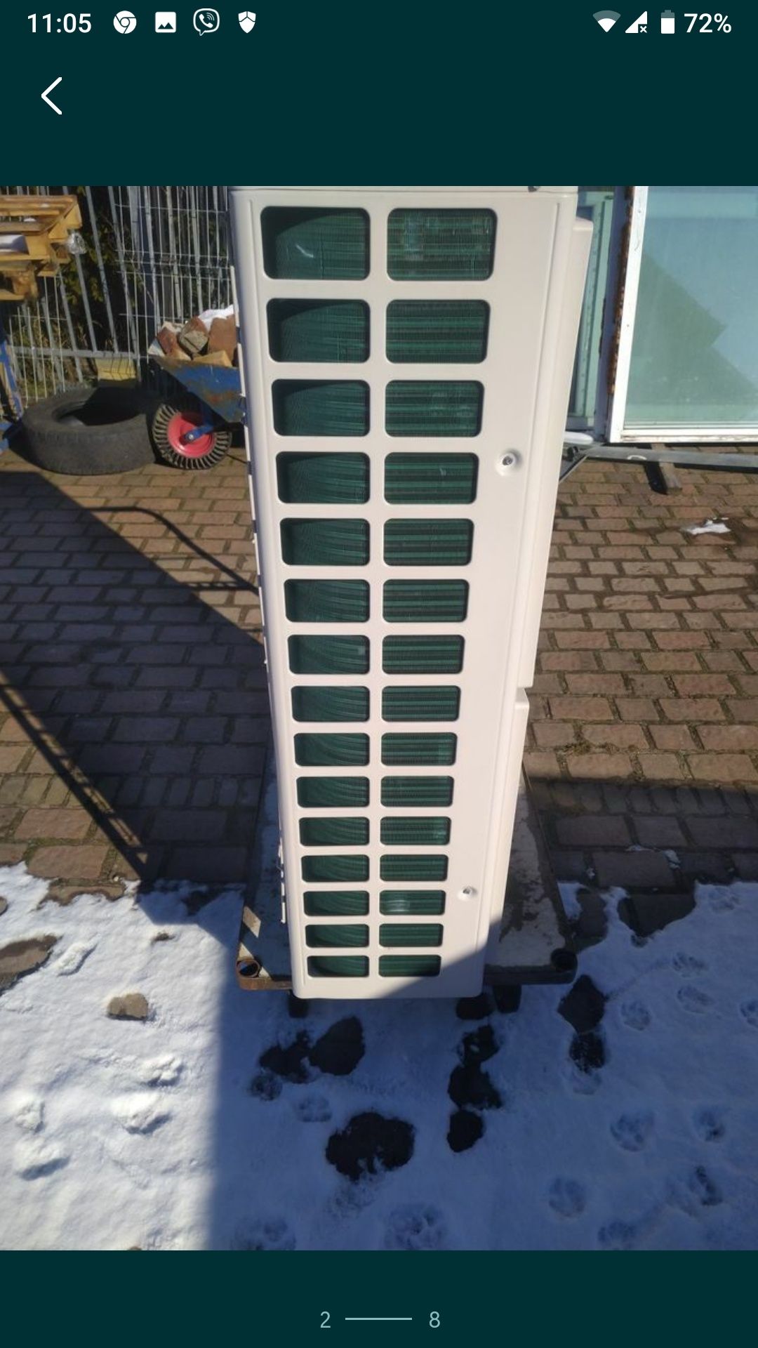 Samsung 16kw nowy+ahu box klimatyzator /pompa ciepła