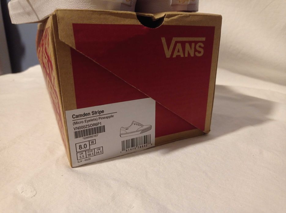 Vans Amarelas 38,5
