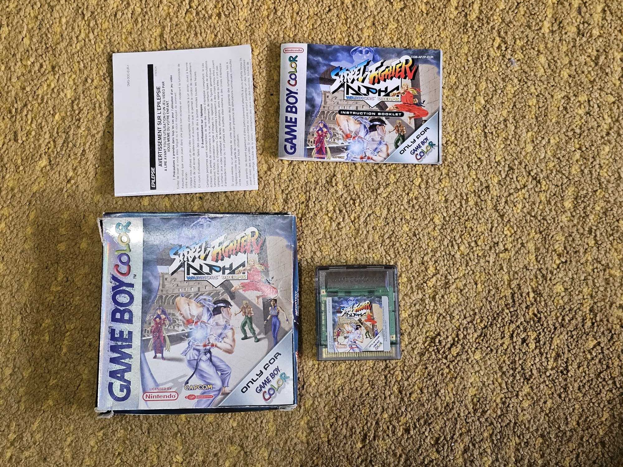 Street fighter alpha warriors dreams - GBC