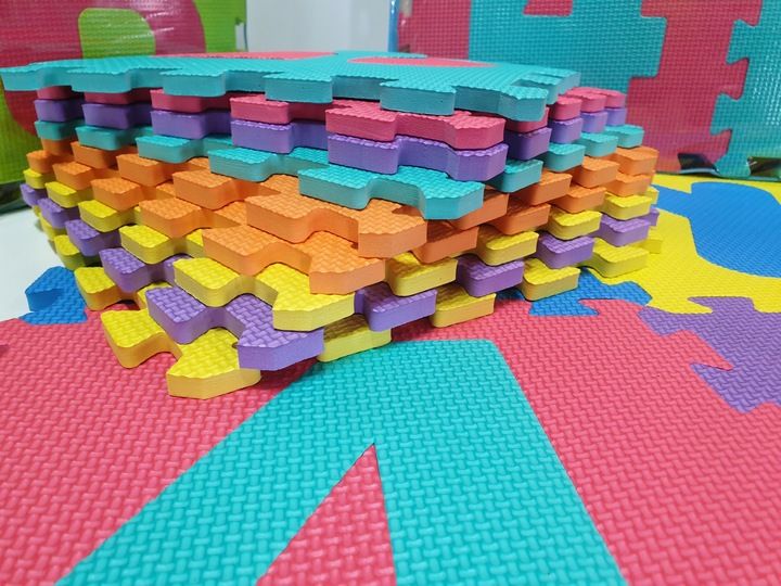 Mata Piankowe Puzzle 36szt Duże 30x30