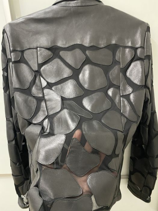 Рубашка з  натуральної шкіри