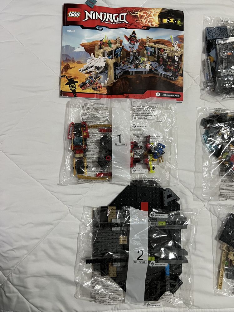 Lego Ninjago 70596  Day of Departed Samurai X Cave Chaos