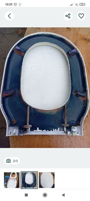 Продам кришку для унітазу