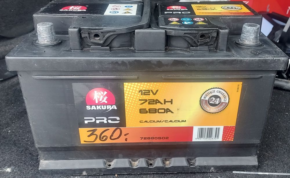Akumulator 12v 72ah
