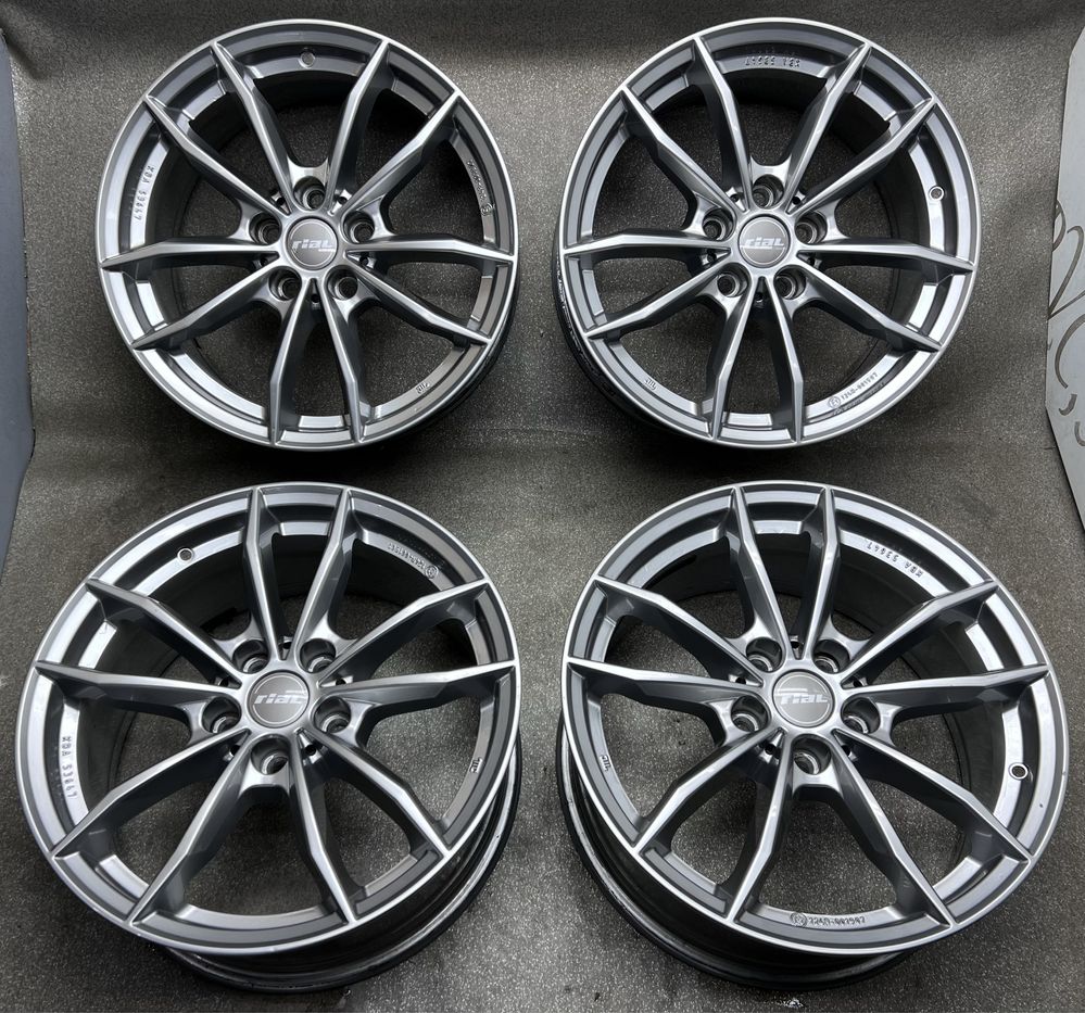 Диски 2021р Rial X12 R17 5 112 et30 J7.5 vw tiguan audi a4 a5 a6 x3