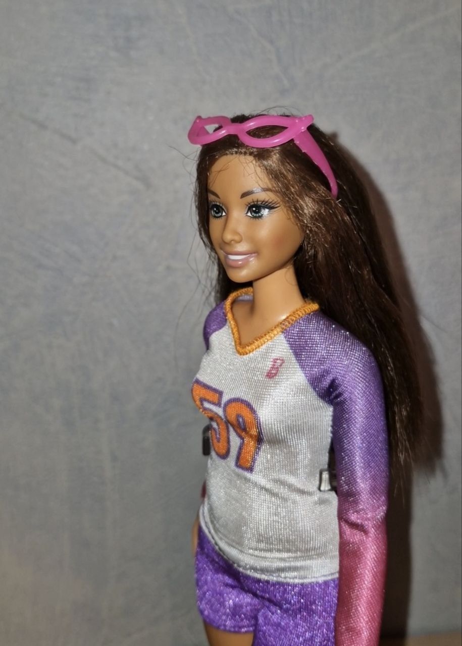 Лялька барбі кукла  Barbie Mattel fashionistas пляжница