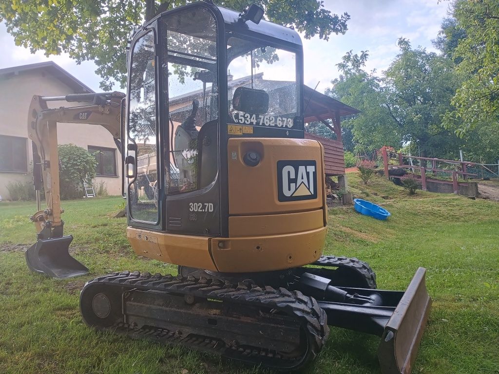 Cat 302.7 D minikoparka bobcat jcb 8030 zamiana