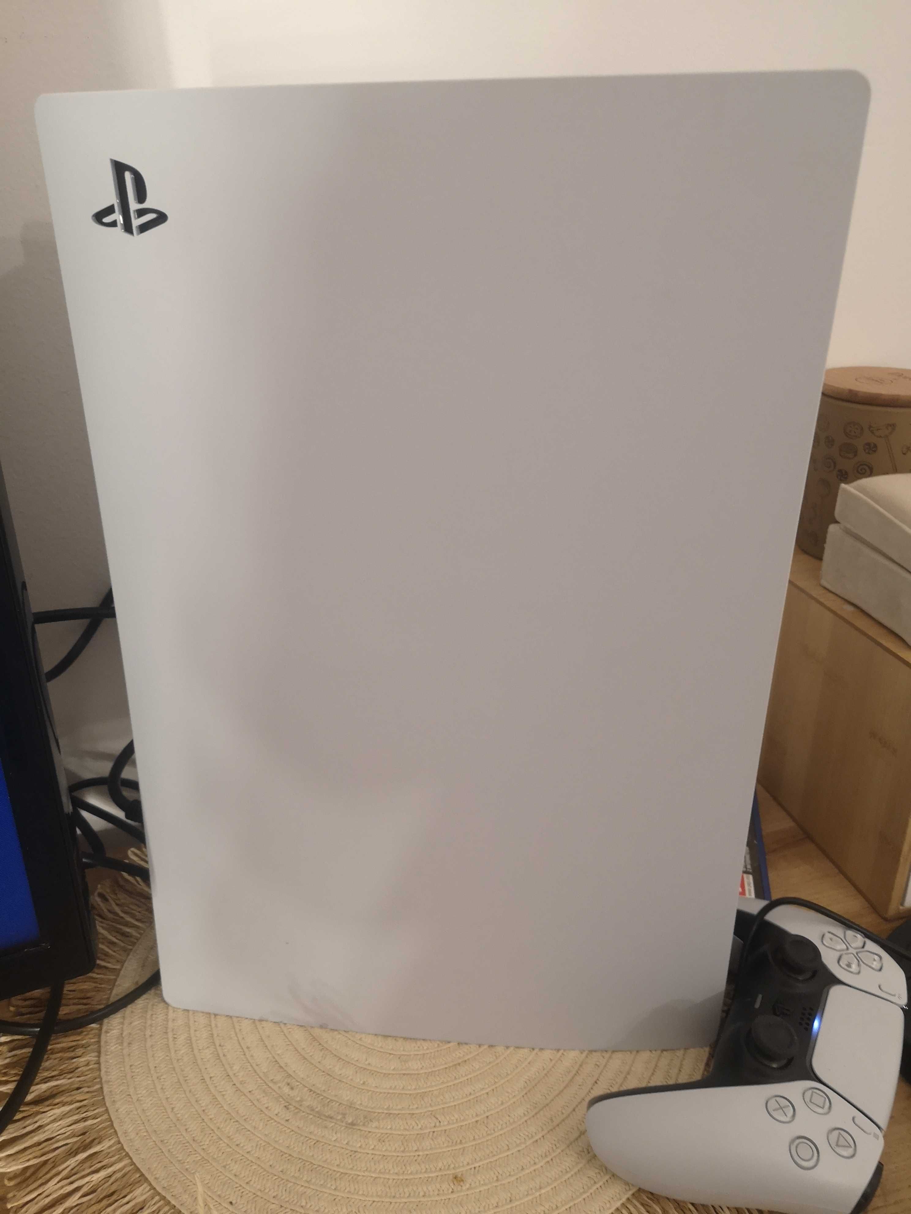 Konsola PlayStation 5 wersja standard z napędem + gra i kontroler