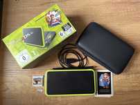 Nintendo 2DS XL + gry + etui + karta sd + komletne oryginalne pudelko