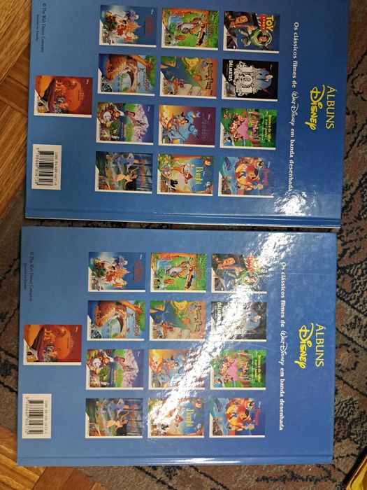 Albuns disney ingles/portugues