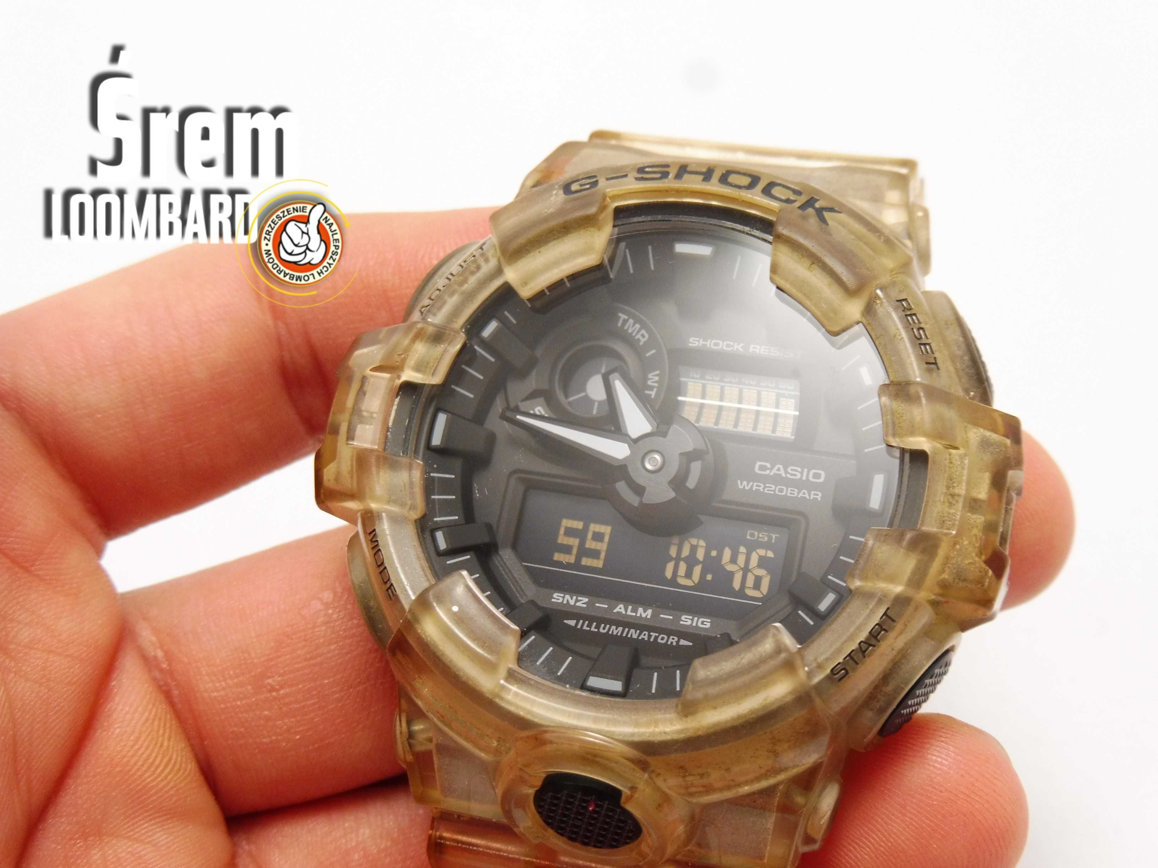 Zegarek Casio G-Shock GA-700, solo, db stan!