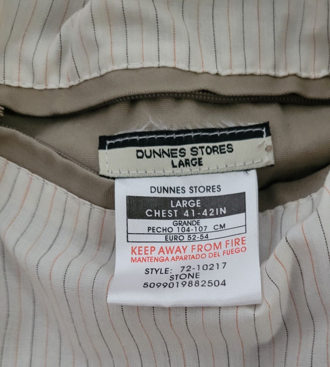 Męska wiatrówka rozm.L Dunnes Stores