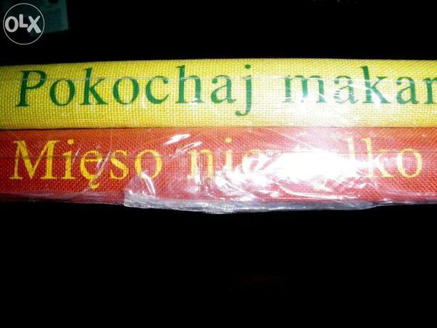 Książka `pokochaj makarony + mięso nie tylko klasycznie - nowa