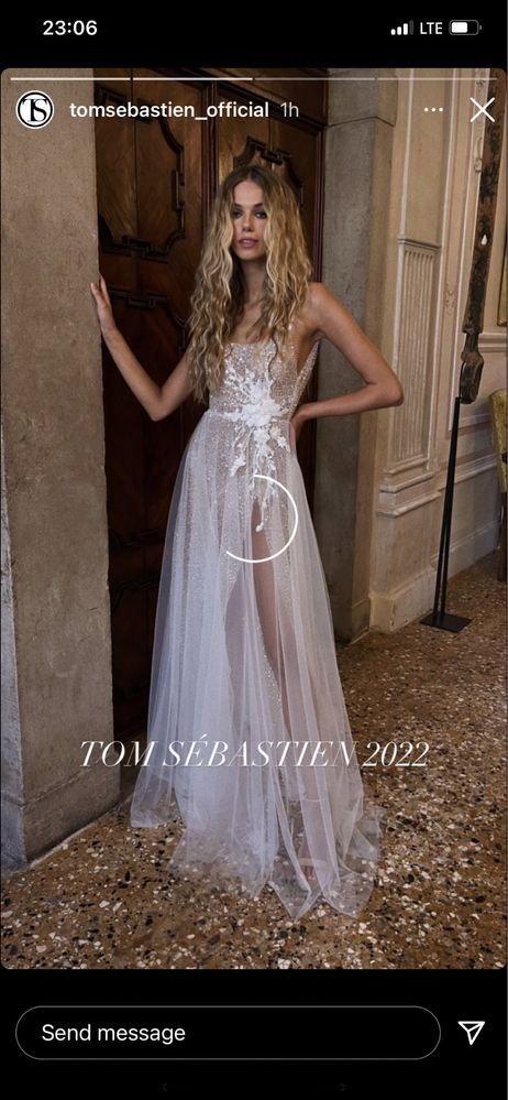 Suknia ślubna Claude Tom Sebastien 2022