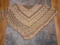 Chusta ażurowa hand made nowa tanio