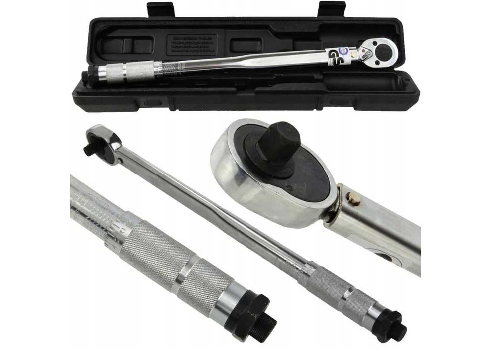 KLUCZ Dynamometryczny 1/2 " 28-210Nm Z BLOKADĄ 2527