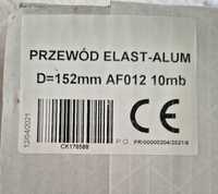 Przewód elastyczny aluminium. 10mb, D=152mm