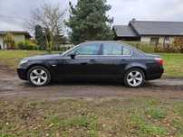 Bmw e60 n52b25a black sapphire wszystkie czesci!