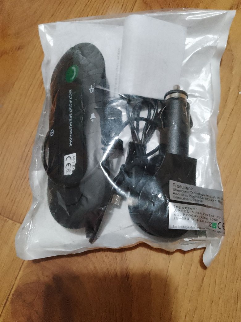 Zestaw głośnomówiący Bluetooth do samochodu