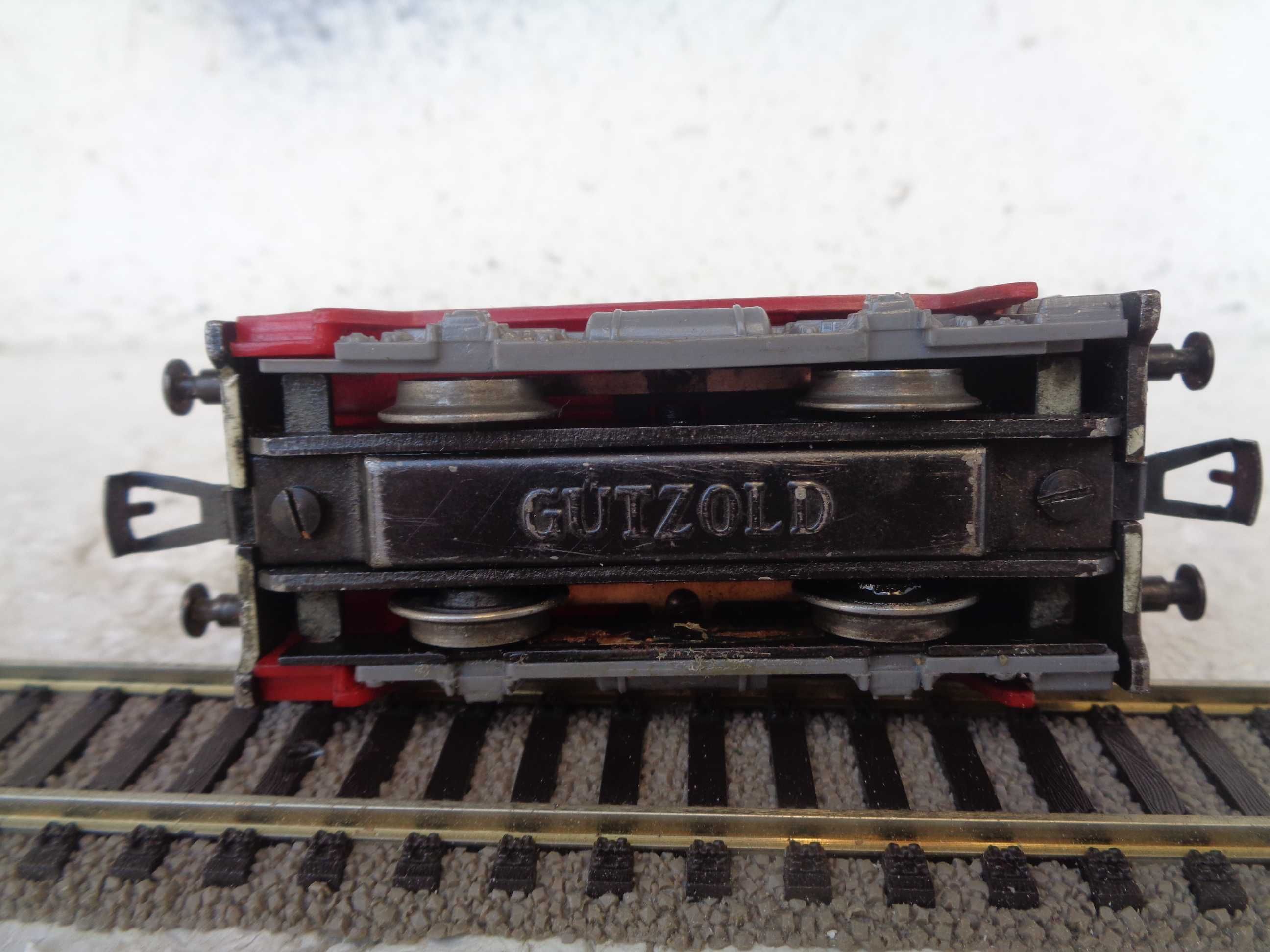 1:87 Gutzold Locomotiva diesel manobras comboio