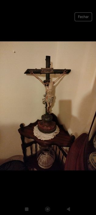 Crucifixo de devoção , peça antiga
