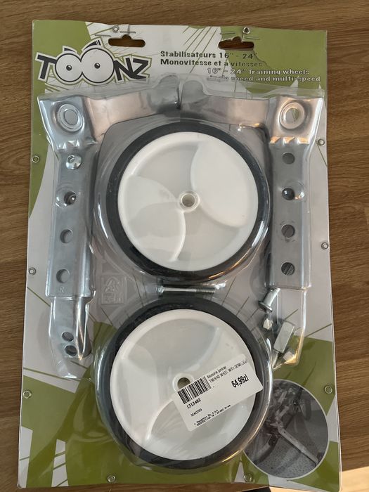 Kolka boczne do rowerka