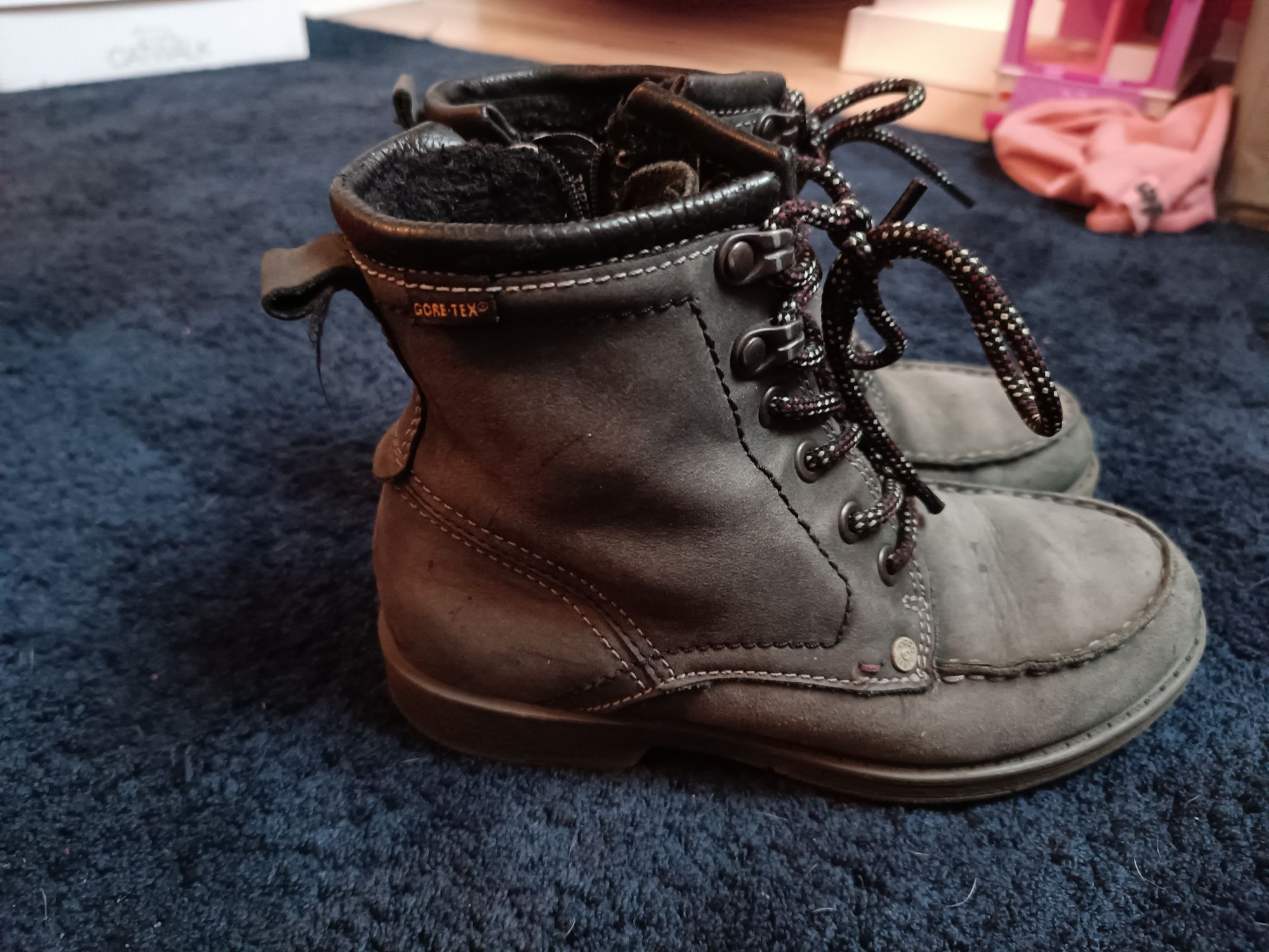 Buty jesienne i zimowe chłopiec i dziewczynka