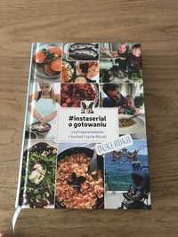 Książka kucharska „#instaserial o gotowaniu dokładna” twarda oprawa
